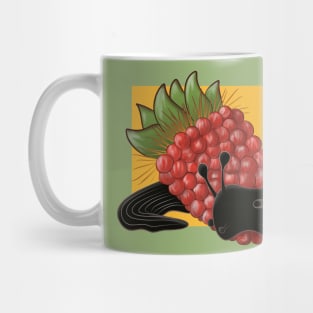 Salmon Berries and Slug Mug